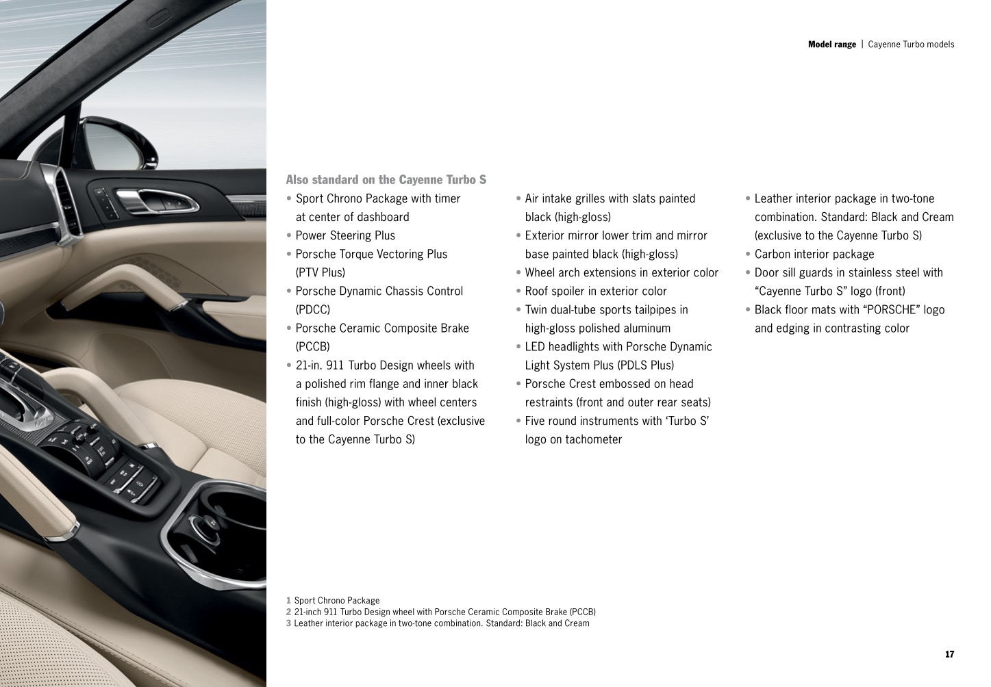 2016 Porsche Cayenne Brochure Page 75